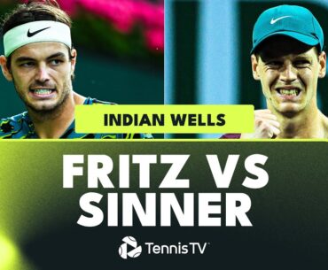 THRILLING Taylor Fritz vs Jannik Sinner Quarter-Final | Indian Wells 2023 Highlights