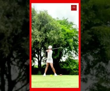 Indonesia Lady Golfer #shorts #golf