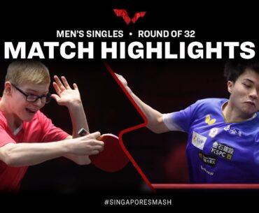 Lin Yun Ju vs Felix Lebrun | MS R32 | Singapore Smash 2023