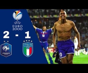 Résumé FRANCE 2 - 1 ITALIE | Finale EURO 2000 [HD] [TF1]