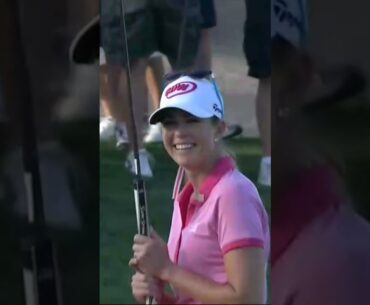 Leave it to Paula Creamer to make long putts!