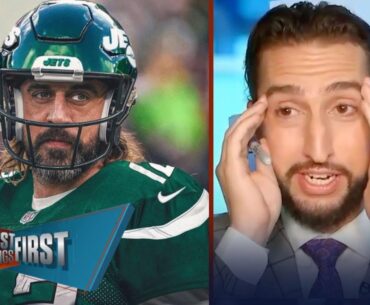 First Things First | Aaron Rodgers gives the Jets a 4-player free agent wishlist | Nick was shocked