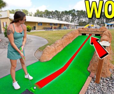 This Tiny Mini Golf Course Is Out To Get Me