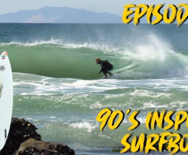 Surfing a 90's Inspired Andy Irons Surfboard. Kolton Sullivan SHRALP STORIES Episode 10