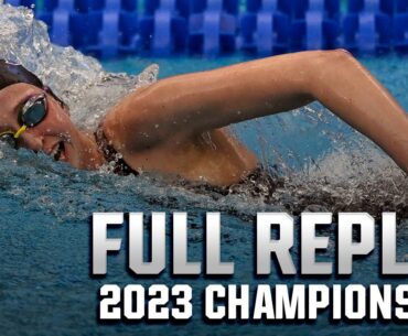 2023 NCAA DIII swimming and diving championship: Day two full replay