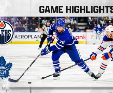 Oilers @ Maple Leafs 3/11 | NHL Highlights 2023