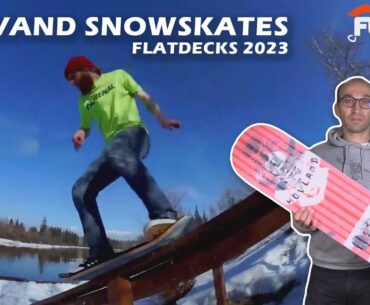 Hovland Snowskates flatdecks 2023