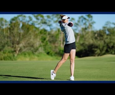 2023 No.1美女ゴルファー「ネリコダ」幻想的なスイングモーション＆スローモーション, Beauty golfer "Nellie Koda" Fantastic swing motion