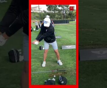 Danny Lee - Golf Swing Slow Motion in Iron #golf #shorts