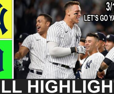 Yankees vs Tigers FULL Game Highlights (3/17/23) | 2023 Spring Training MLB Highlights