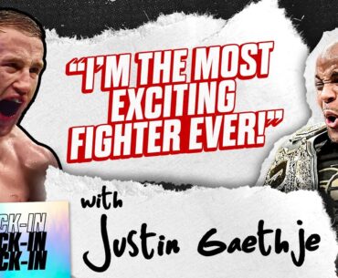Justin Gaethje says he's "the MOST exciting fighter" in UFC history | Daniel Cormier Check-In