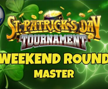 Golf Clash LIVESTREAM, Weekend round - Master, St Patricks Day Tournament!