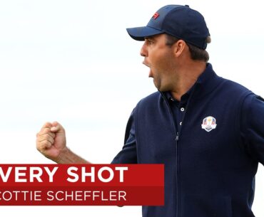 Every Shot From Scottie Scheffler's Ryder Cup Debut | 2020 Ryder Cup