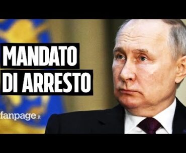 Mandato di arresto internazionale contro Putin per crimini di guerra