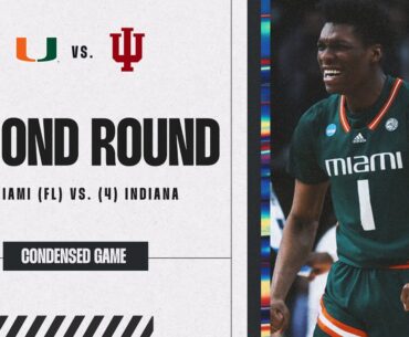 Miami (FL) vs. Indiana - Second Round NCAA tournament extended highlights