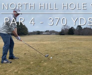 Closing Hole, Par 4 - 370 yds #golf #golfvlog #shottracer