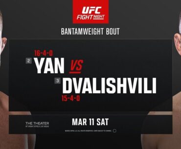 Just the Tip with Uncle Weezy: UFC Las Vegas Yan vs Dvalishvili