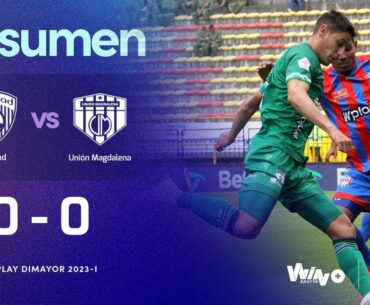 La Equidad vs. Unión Magdalena (resumen) | Liga BetPlay Dimayor 2023- 1 | Fecha 9