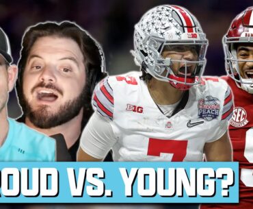 CJ Stroud vs. Bryce Young debate + Predicting Georgia, LSU & Notre Dame win totals | SNAPS