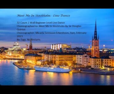 Meet Me In Stockholm Line Dance with Alt. Music