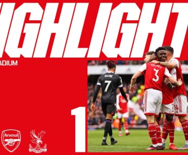 HIGHLIGHTS | Arsenal vs Crystal Palace (4-1) | Martinelli, Saka (2) and Xhaka