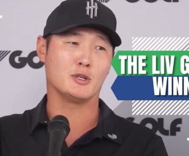 Danny Lee EXPLAINS how he BEAT Carlos Ortiz, Louis Oosthuizen & Brendan Steele for LIV Golf TROPHY