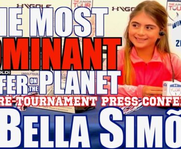 Bella Simões - The Press Conference - 2023 Winter Nationals - Junior Tour Powered by Under Armour