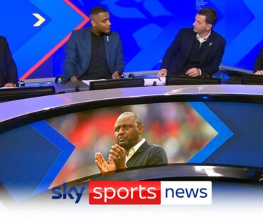 The Soccer Saturday panel react to Patrick Vieira's sacking at Crystal Palace