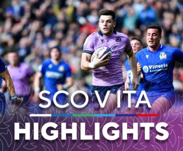 HIGHLIGHTS | Scotland v Italy | Guinness Six Nations 2023