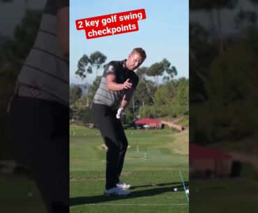 EASY Golf Swing Checkpoints For More Consistency!