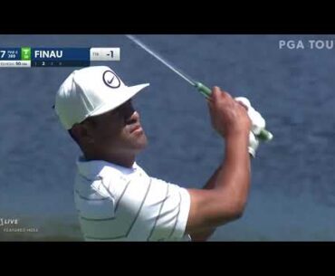 Tony Finau being automatic for 7 minutes and 59 seconds...