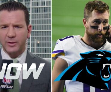 NFL NOW | Adam Thielen strongly believes the Panthers could win a Super Bowl with Andy Dalton as QB