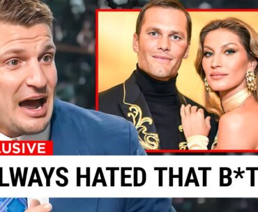 Rob Gronkowski Shares His SUPPORT For Tom Brady After Divorce..
