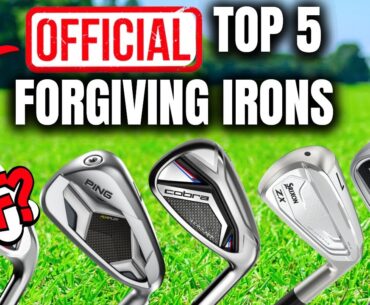 I am COMPLETELY SHOCKED at Top 5 Forgiving Irons of 2023