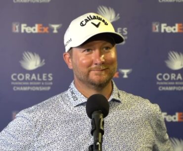 Brice Garnett Friday Flash Interview 2023 Corales Puntacana Championship