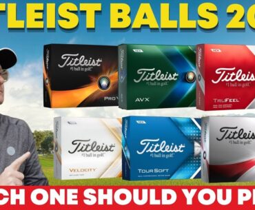 What Titleist Ball Should You play in 2023 - It's probably not what you think!