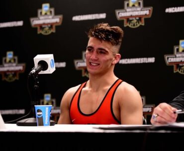 Pat Glory (Princeton), 2023 NCAA Champion at 125 pounds