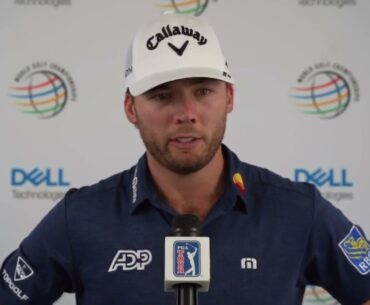 Sam Burns Friday Flash Interview 2023 WGC Dell Technologies Match Play © PGA Tour