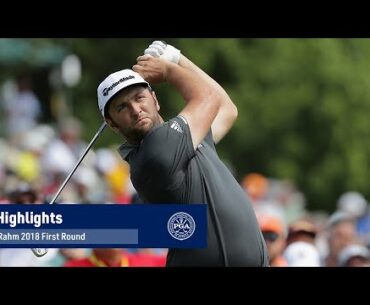 Every Shot from Jon Rahm's 1st Round | PGA Championship 2018