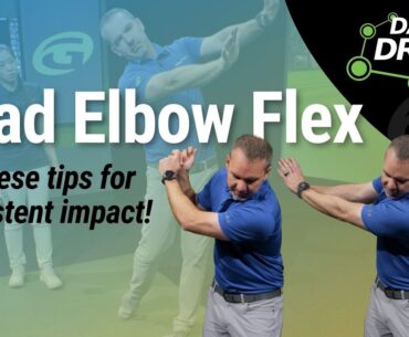 How to keep the lead arm straight: Golf Swing Tips