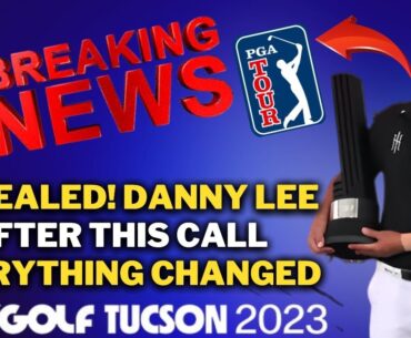 😱 I CAN ' T BELIEVE IT! LOOK WHAT DANNY LEE SAID! YOU NEED TO SEE THIS! 🚨GOLF NEWS