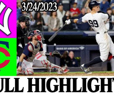 Yankees vs Minnesota Twins [ FULL GAME ] March 24, 2023 | MLB Highlights | MLB spring training 2023