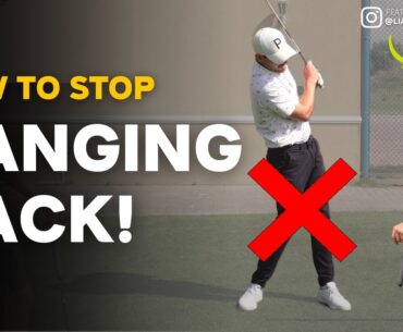How to Stop Hanging Back in the Golf Swing