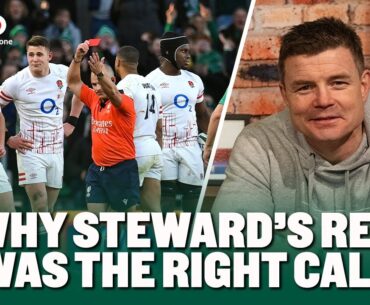 'He got it spot on!' | Freddie Steward's red card should not be rescinded | BRIAN O'DRISCOLL