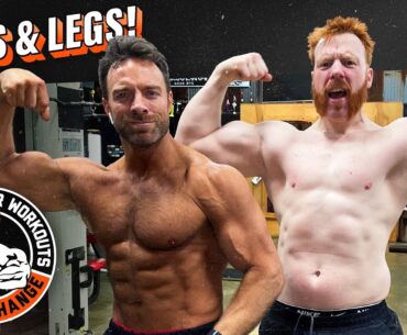 LA Knight "Arms & Legs" workout | Celtic Warrior Workouts Ep. 120