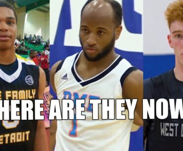 WHERE ARE THEY NOW?! High School Basketball Stars of the Last Decade!