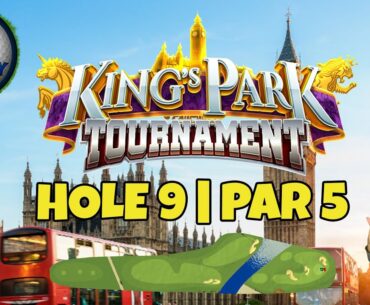 Master, QR Hole 9 - Par 5, ALBA - Kings Park Tournament, *Golf Clash Guide*