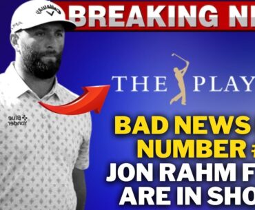 😭 I CAN ' T BELIEVE IT! JON RAHM CONFIRMS! FANS ARE CRYING AT THIS NEWS! 🚨 GOLF NEWS!