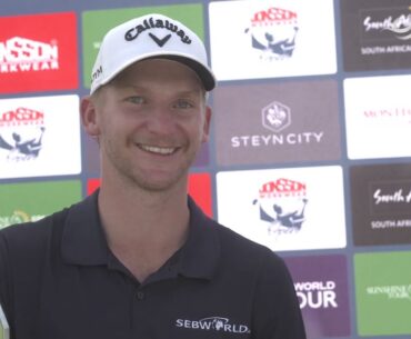 Nick Bachem Winner Interview 2023 Jonsson Workwear Open © DP World Tour