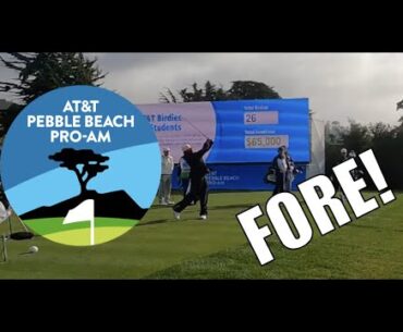 We went to the ATT Pebble Beach Pro-Am and THIS happened!
